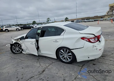 2014 Infiniti Q50 Base z USA, uszkodzony, nr VIN JN1BV7AP8EM677752